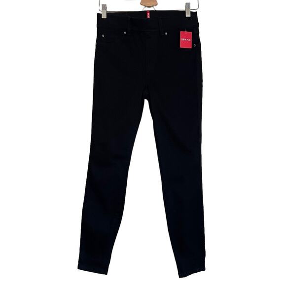 Spanx Black Skinny Jean in Clean Black Size Small - Picture 3 of 14